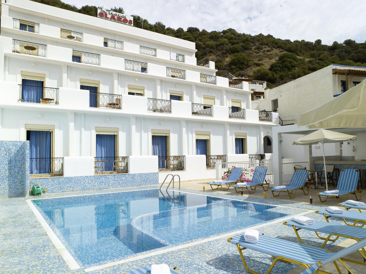 Glaros Hotel Apartment Agia Galini  Exterior photo